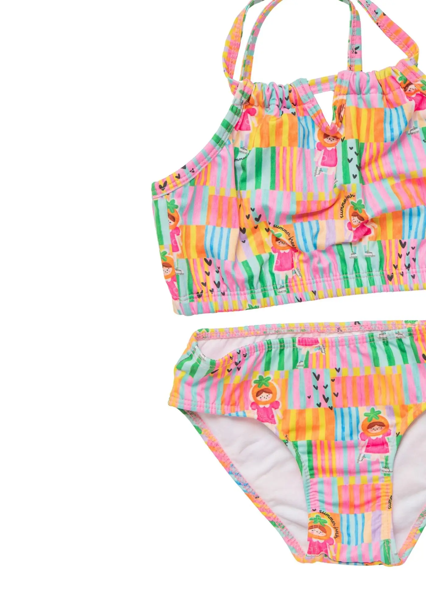 Miniatura BIQUINI SUMMER FRESH ROSA E VERDE M 3